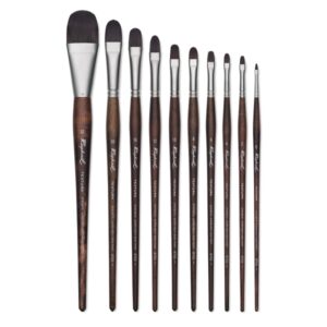 TEXTURA ACRYLIC  FILBERT BRUSH 0 - Image 3